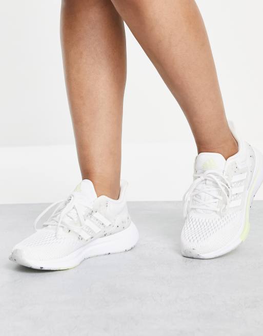 adidas Running EQ21 trainers in white | ASOS