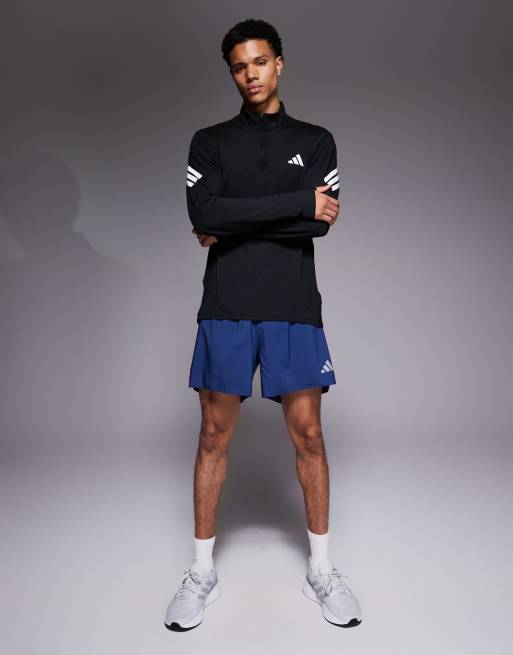 adidas Running Essential shorts in navy, 2 of 5