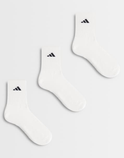 adidas Running Essentials 3er-Pack Sneakersocken in Weiß - view 1