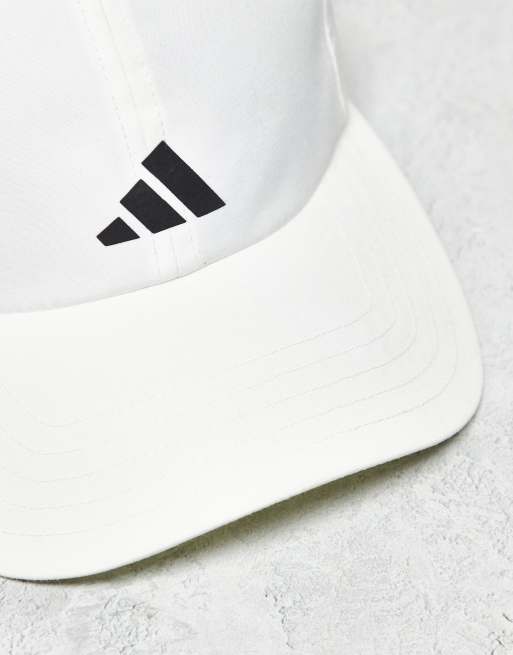 adidas Running essentials cap in white, 3 of 3