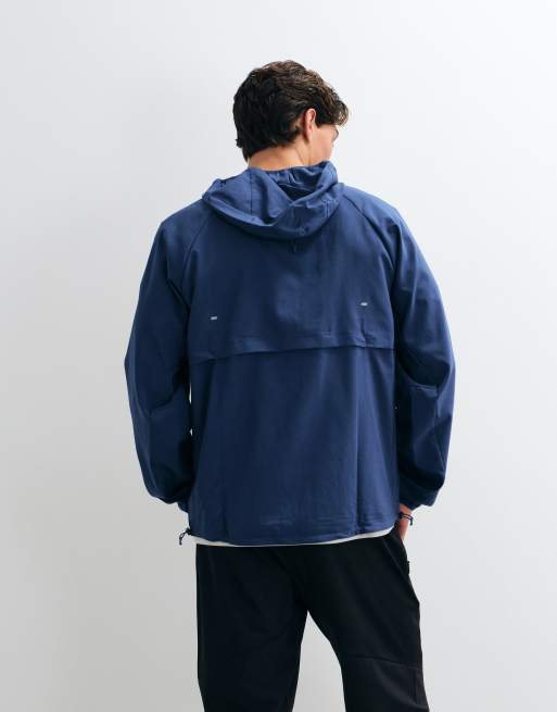 adidas Running essentials jacket in navy, 4 of 5