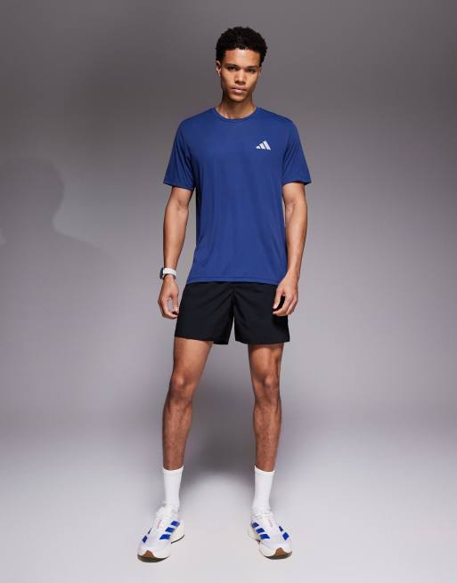adidas Running – Essentials – T-Shirt in Marineblau, 2 von 5