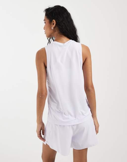 adidas Running Essentials vest in frozen purple, 4 of 4