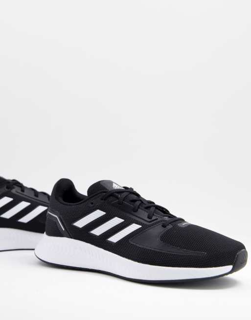 Falcon adidas noir et on sale blanche