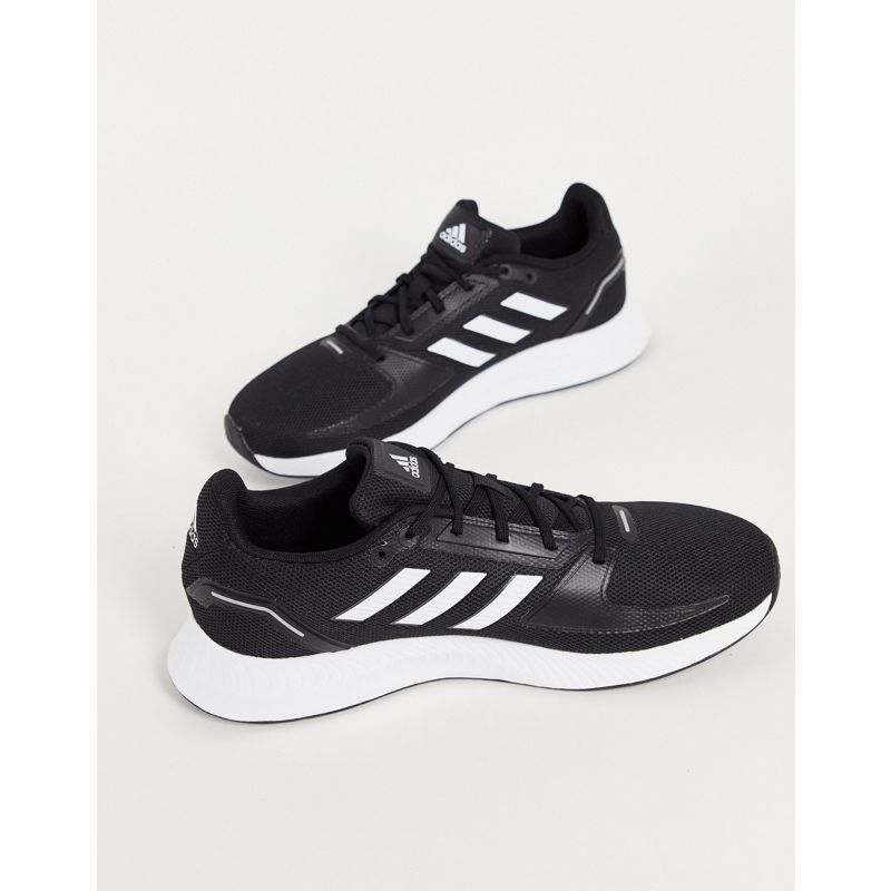Activewear Uomo adidas - Running Falcon 2.0 - Sneakers nere e bianche