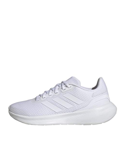 Adidas falcon trainers outlet white