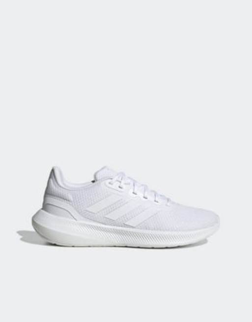 adidas Running Falcon 3.0 trainers in white ASOS