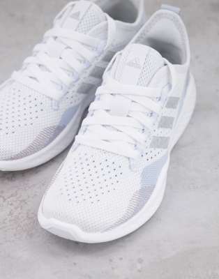 adidas running fluidflow 2.0 trainers in white