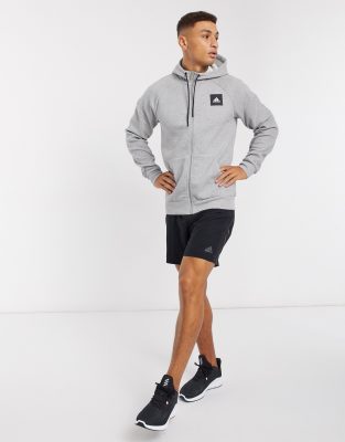 running zip hoodie