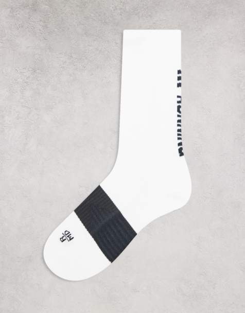 adidas Running graphic socks in white and black - view 1