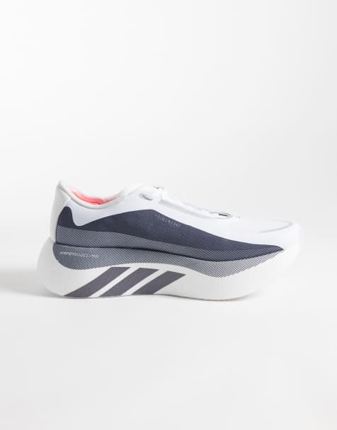 adidas Running Hyperboost Edge sneakers in black and white - view 1