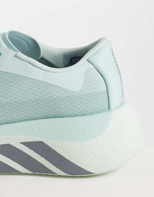 adidas Running Hyperboost Edge sneakers in light blue and navy, 2 of 5