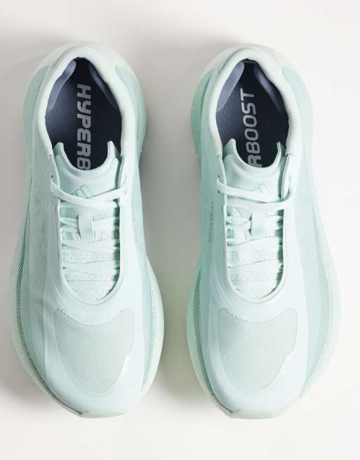 adidas Running Hyperboost Edge sneakers in light blue and navy, 3 of 5