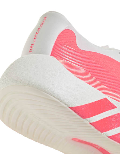 adidas Running Hyperboost Edge sneakers in off white and pink, 2 of 5