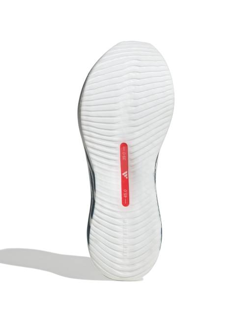 adidas Running Hyperboost Edge sneakers in white and blue, 5 of 5
