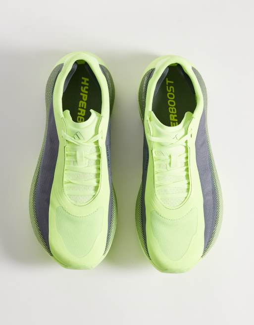 adidas Running Hyperboost Edge sneakers in yellow and black, 2 of 5