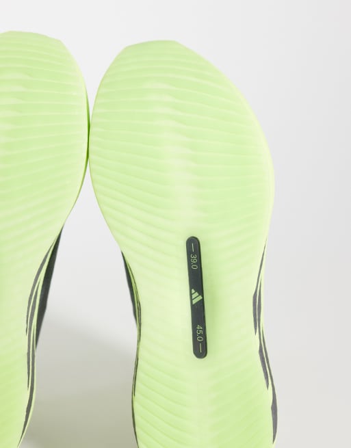 adidas Running Hyperboost Edge sneakers in yellow and black, 4 of 5
