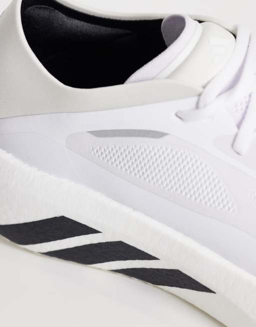 adidas Running Hyperboost Run Sneaker in Weiß und Schwarz, 3 von 5