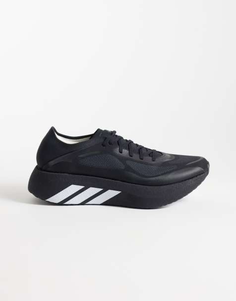 adidas Running Hyperboost Run trainers in black and white - view 1