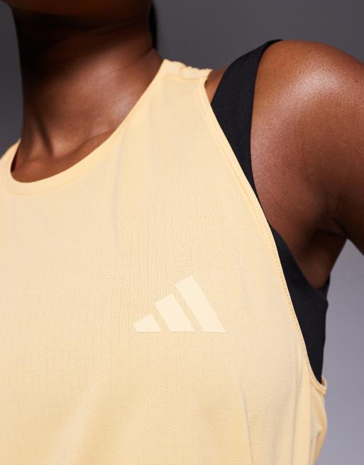 adidas – Running – Iconic – Ljusorange topp, 4 av 4