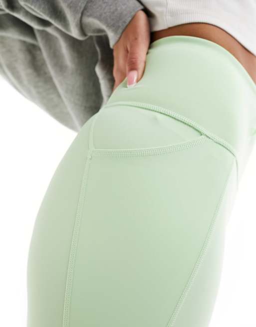 Green lululemon best sale leggings with pockets