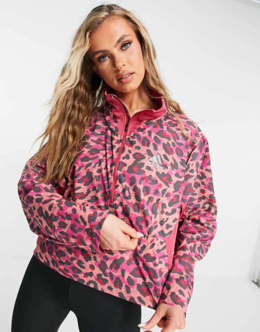 Pink leopard sale adidas