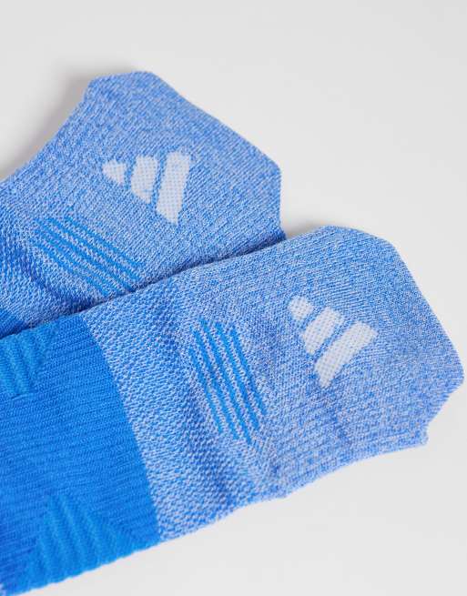 adidas Running light socks in blue, 2 of 3
