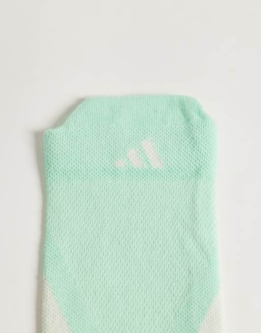 adidas Running light socks in green, 3 of 3