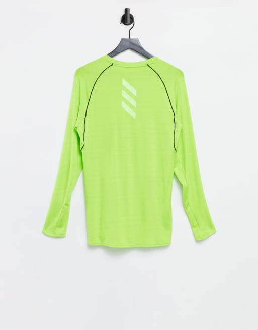 Lime green and 2024 black adidas shirt