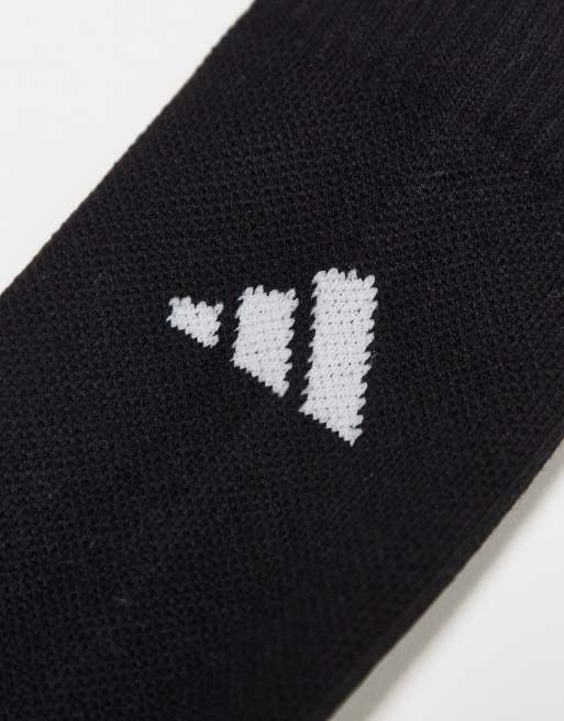 adidas Running - Lot de 3 paires de chaussettes - Noir et blanc, 3 de 3