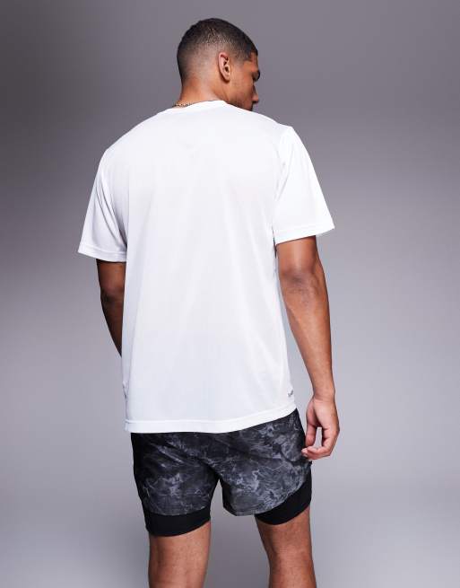 adidas Running Own The Run 2 in 1 shorts with black grey print, 2 of 5