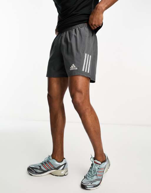 adidas Running Own The Run 5 inch shorts in black ASOS