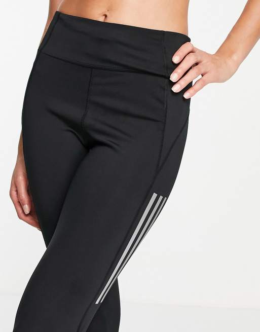 adidas Running Own The Run 7/8 leggings in black, 4 of 4