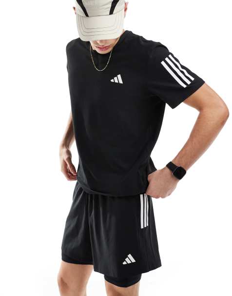 adidas Running – Own The Run Climacool – 2-in-1-Shorts in Schwarz - view 1