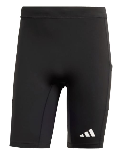 adidas Running – Own The Run – Czarne obcisłe szorty, 4 z 5
