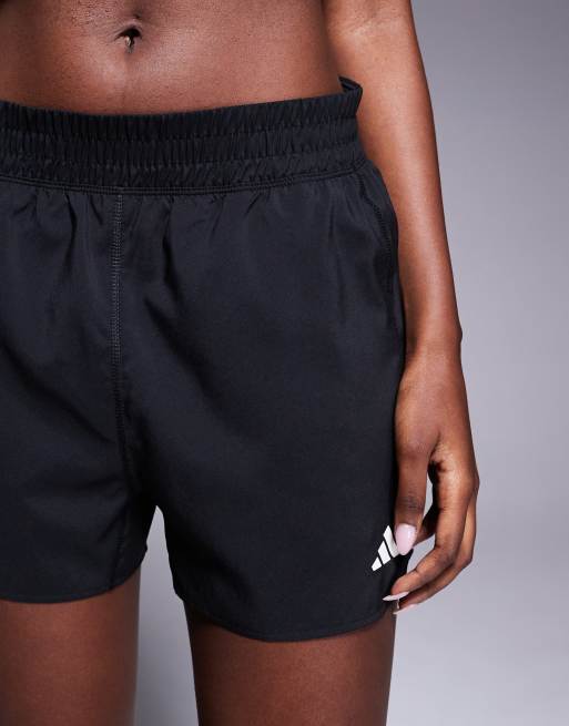 adidas Running – Own The Run – Czarne szorty o długości 3 cali, 4 z 5