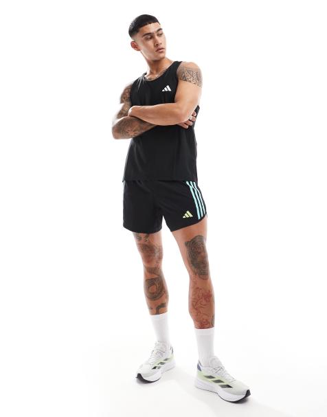 adidas Running – Own The Run – Czarne szorty - view 1