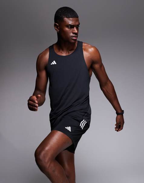 adidas Running Own The Run shorts in black