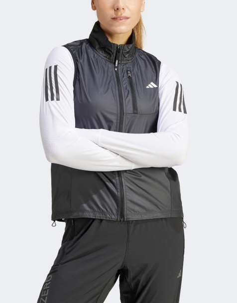 adidas Running – Own The Run – Czarny podkoszulek - view 1