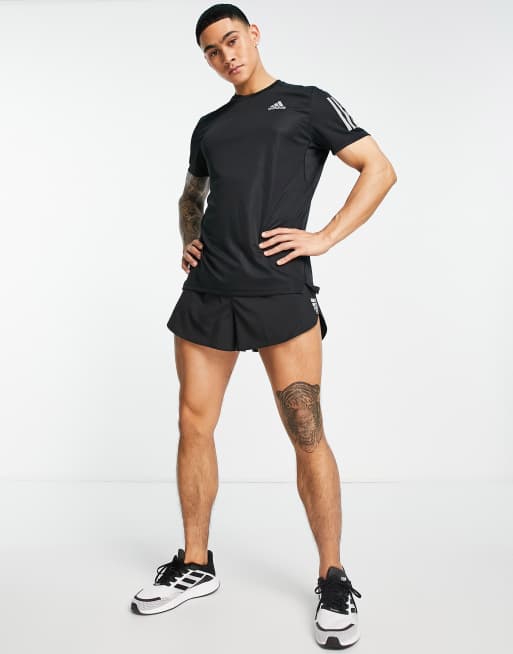 adidas Running – Own The Run – Czarny T-shirt, 4 z 4