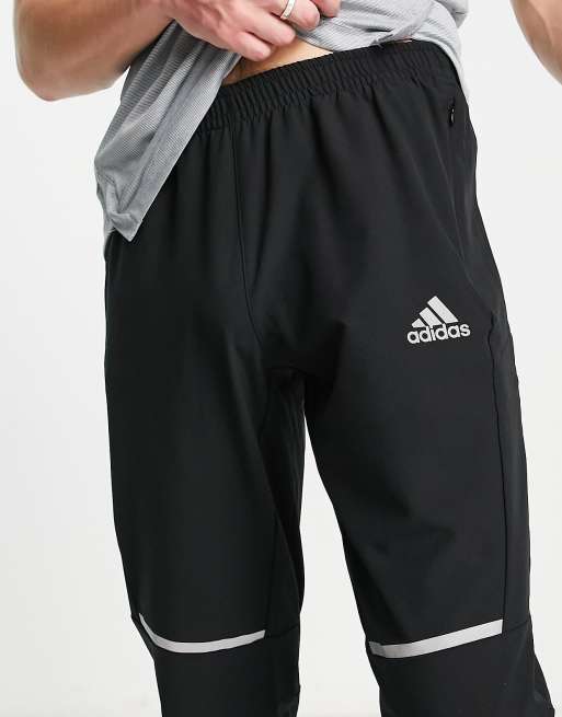 adidas Running Own The Run joggers in black | ASOS