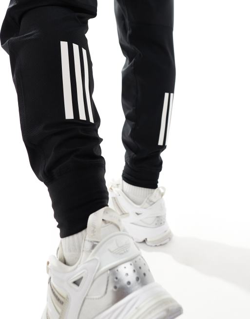 adidas Running Own The Run Joggers in black ASOS