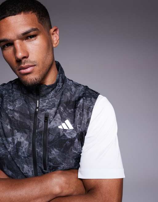 adidas Running – Own The Run – Kamizelka z szarym nadrukiem, 3 z 4