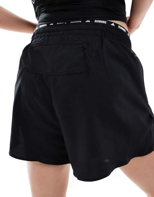 adidas Running – Own The Run – Lauf-Shorts in Schwarz, 3 von 5