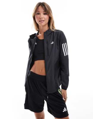 adidas Running - Own The Run - Laufjacke in Schwarz