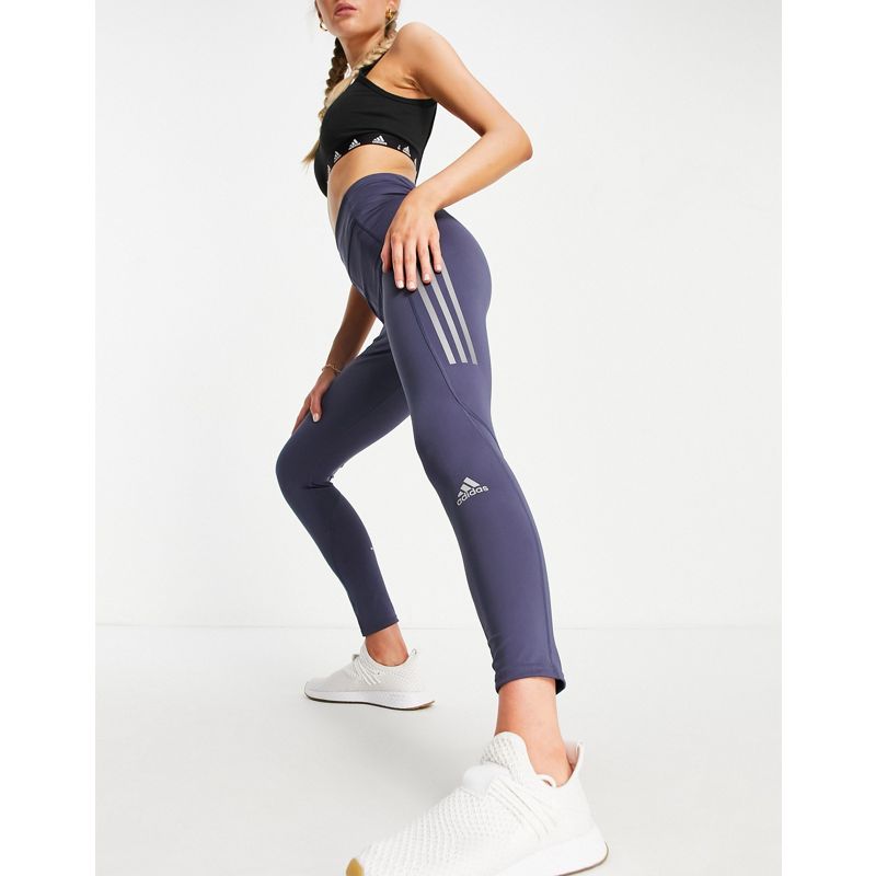 Donna Leggings adidas - Running Own The Run - Leggings a 7/8 blu navy