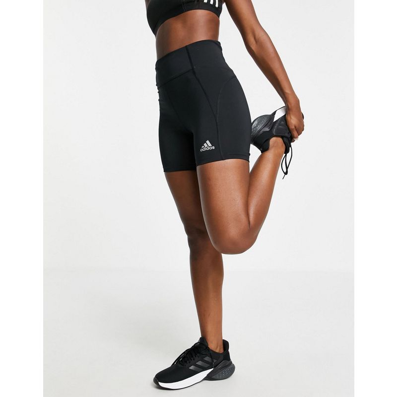Corsa Donna adidas Running - Own The Run - Leggings corti neri con logo
