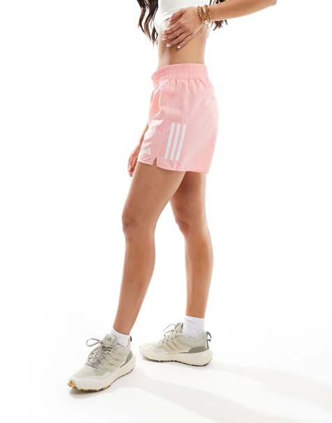 adidas Running - Own The Run - Lyserøde shorts - view 1