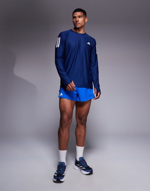 adidas Running – Own The Run – Marinblå underställstopp med långa ärmar, 2 av 4