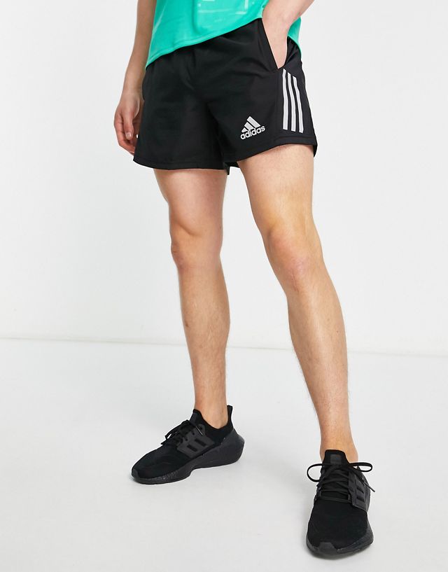 adidas Running Own The Run shorts in black